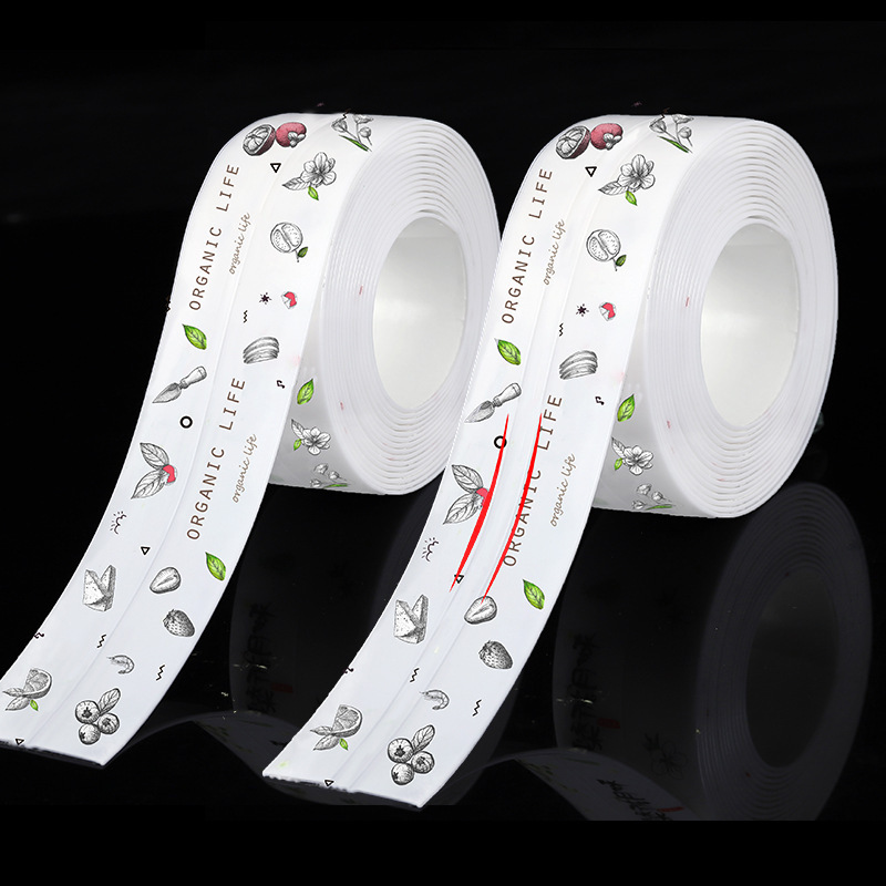 美缝贴防水防霉贴灶台厨房防油贴纸水池挡水条马桶防霉胶带防水条详情29