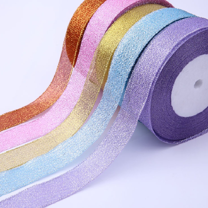 圣诞彩葱带鲜花包装织带蝴蝶结丝带糖果礼盒缎带蛋糕盒彩带直供详情11