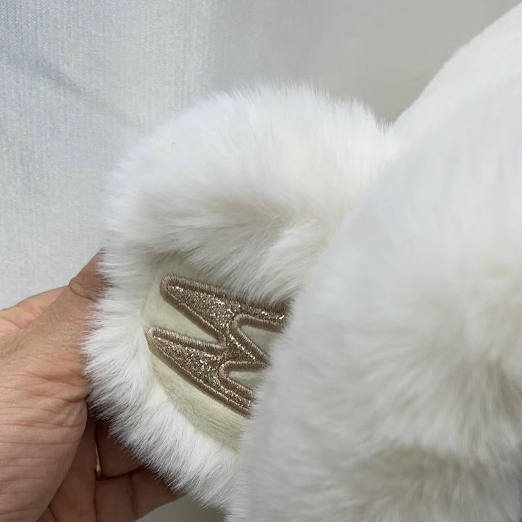 A three-piece warm set featuring a solid color, versatile, cute little bear M ears, hooded gloves and a scarf for women in autumn and winter pic 7