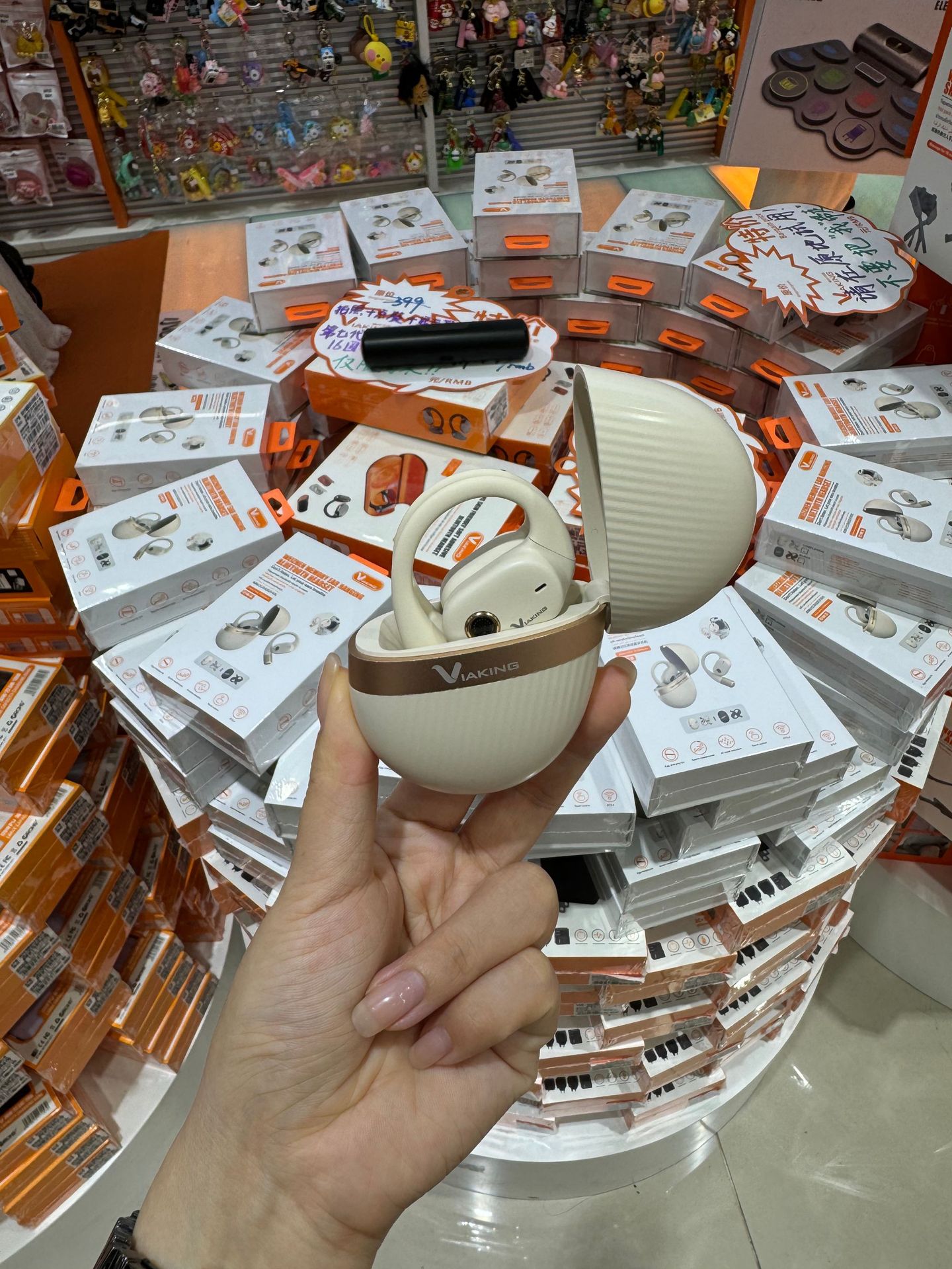 威臻记忆耳挂蓝牙耳机双声道IPX5级运动防水运动不移位久戴不胀痛详情21