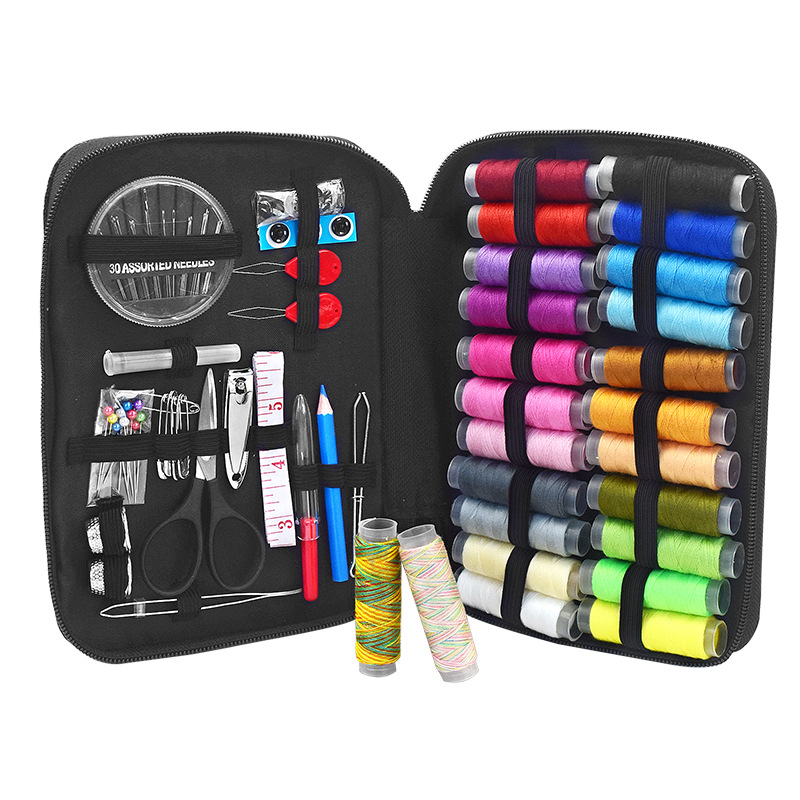 Factory wholesale Amazon sewing kits, sewing sets, home sewing combination sets of 90 pieces, 97 pieces and 98 pieces pic 4