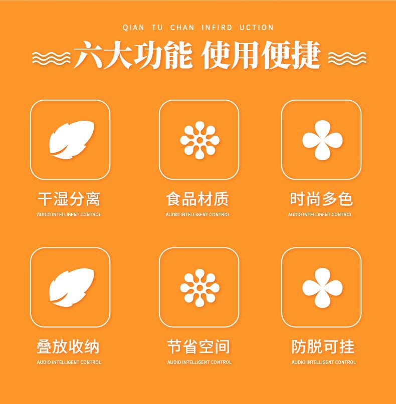 Swan sink draining basket, kitchen waste filtering basket, hanging washing fruit and vegetable draining rack, Douyin same style, sent on consignment pic 2