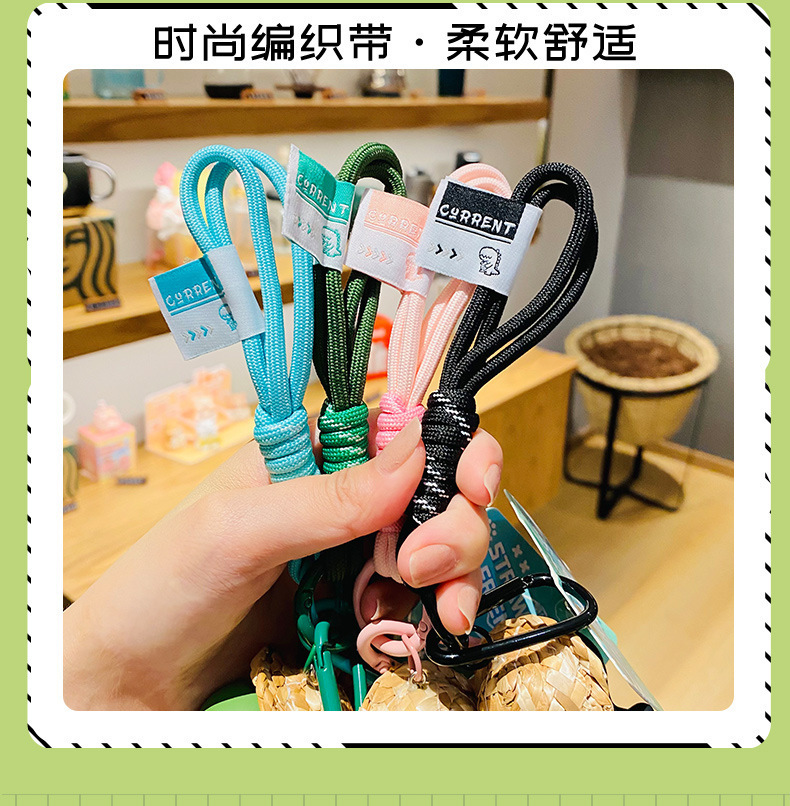 可爱树脂草帽恐龙钥匙扣精致包包钥匙链挂饰情侣礼物饰品挂件批发详情7