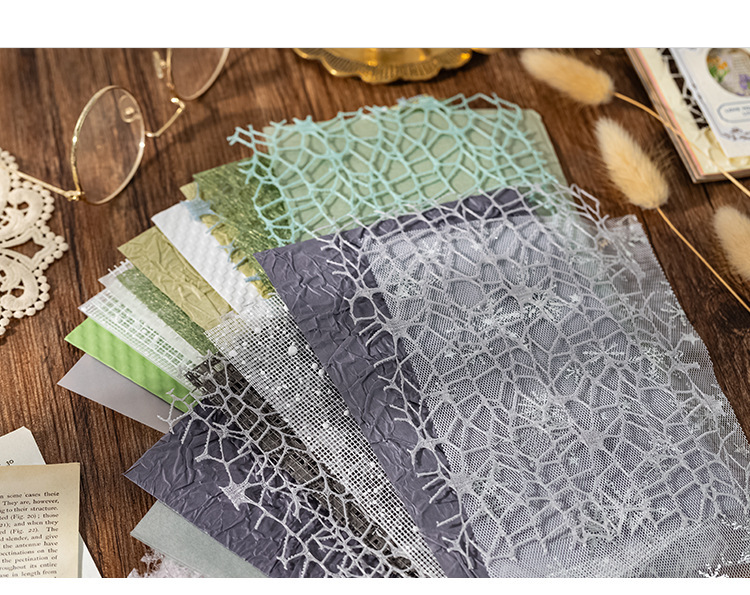 语闲特种纸素材包 雅典风象系列 复古文艺手帐痛包背景装饰打底纸详情11