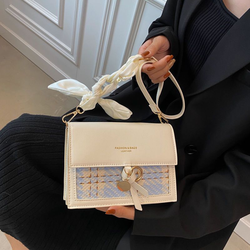 韩版时尚单肩包包女2024夏季新款洋气百搭小众ins链条包斜跨小包详情2