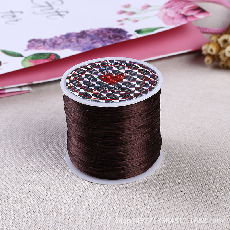 扁形水晶线佛珠弹力线松紧线diy手工编织手链串珠线绳子详情18