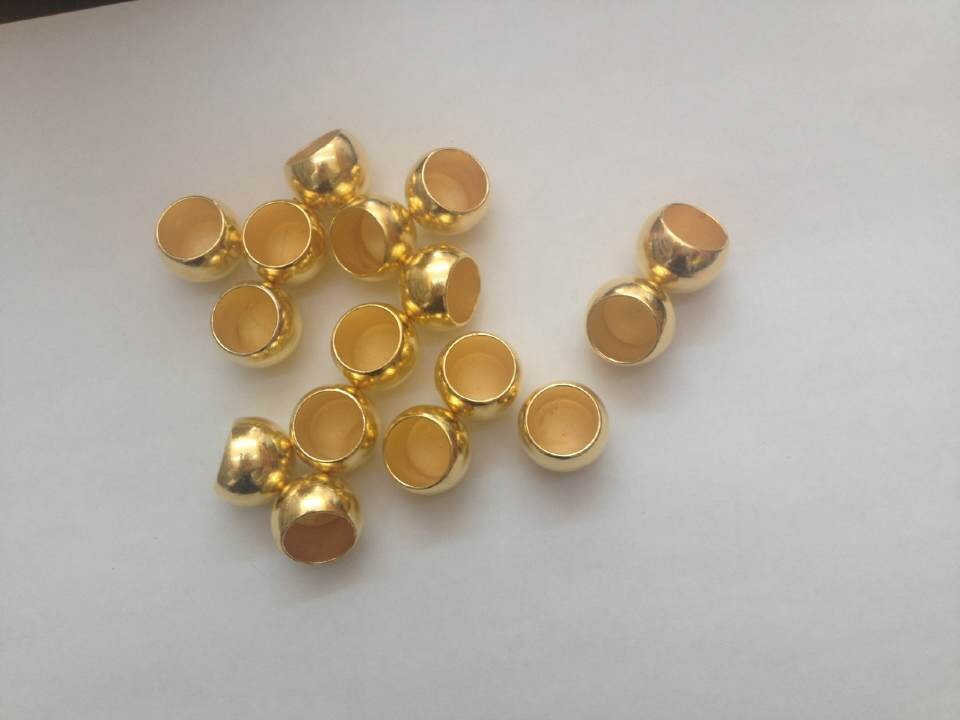 Wholesale of uv gold and uv silver electroplated beads as jewelry accessories pic 9