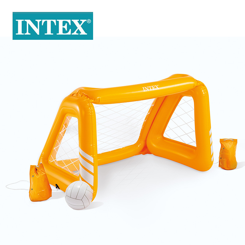 INTEX58507儿童水上水球框套装亲子互动戏水玩具充气漂浮球框批发详情5