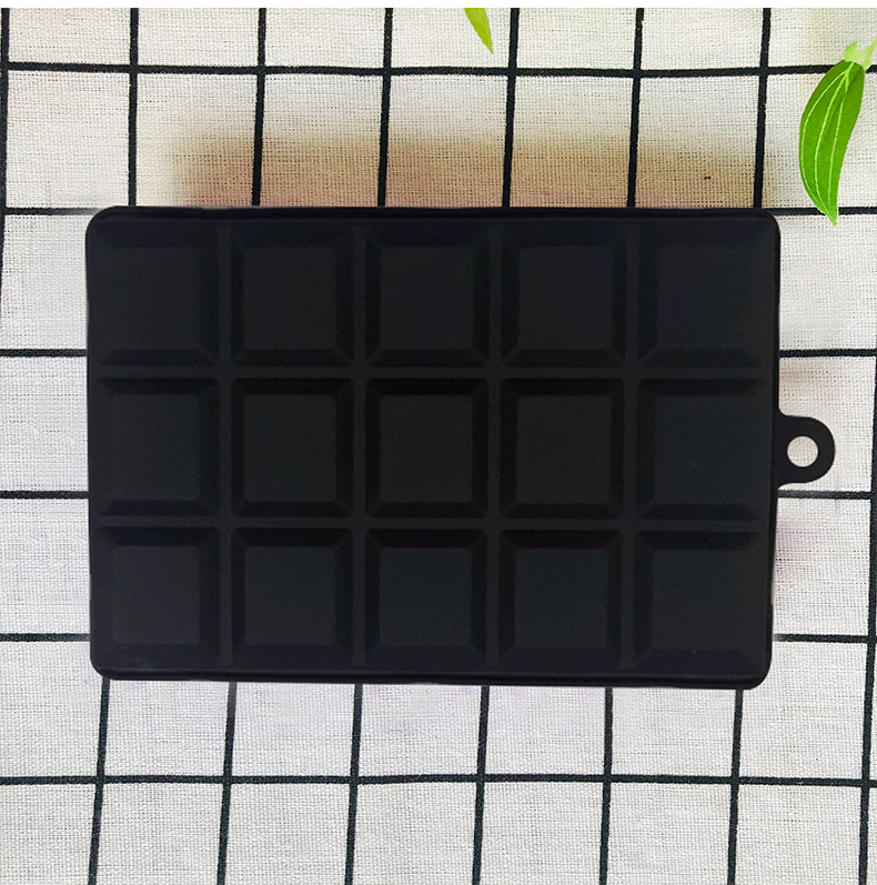 硅胶冰格15格方形带盖冰格模具家用制冰器冰格冰块模具详情9