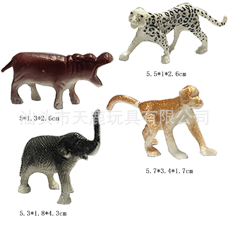 跨境儿童动物仿真模型玩具狮子老虎动物模型迷你野生动物摆件礼品详情3