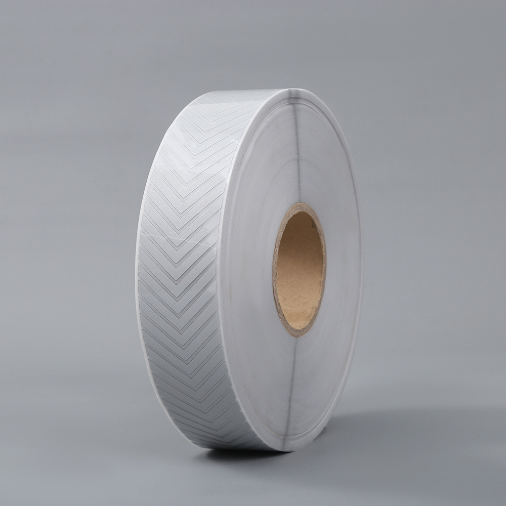 双面亮银反光条夜间服装警示条高亮反光条热帖膜反光布衣服详情2