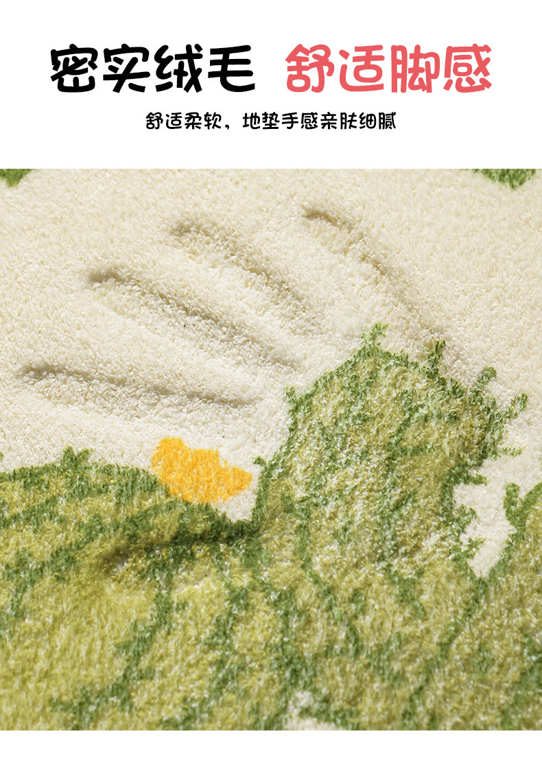 一件代发包邮卫生间厕所吸水地垫脚垫 浴室洗手间防滑垫 进门入户详情3