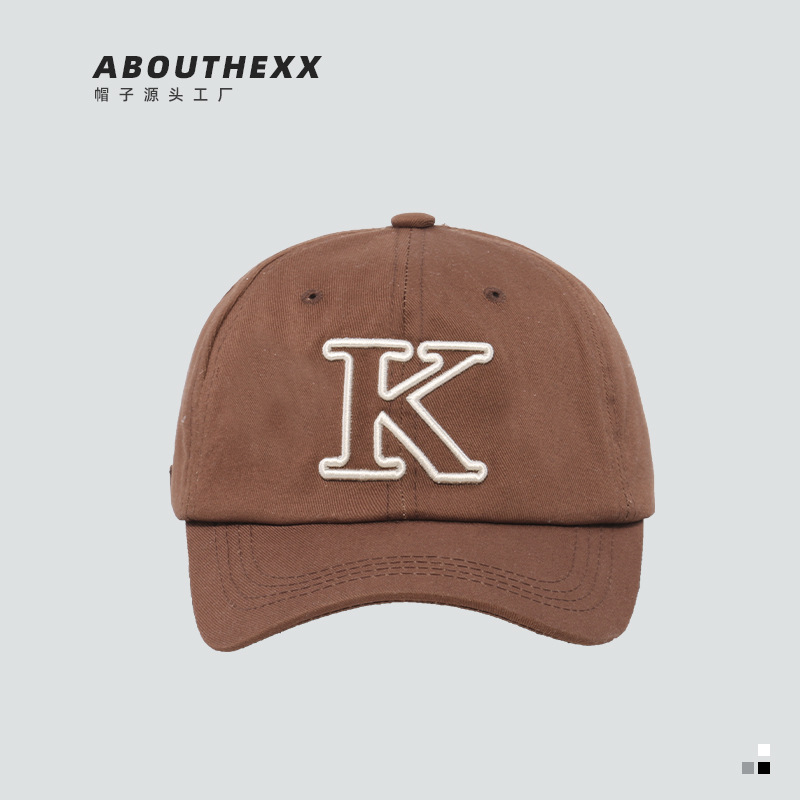 Sombreros tendencia de moda gorras de béisbol versátil alfabeto pato tong cap primavera verano parejas sombreado protección solar sombrero de sol pic 18