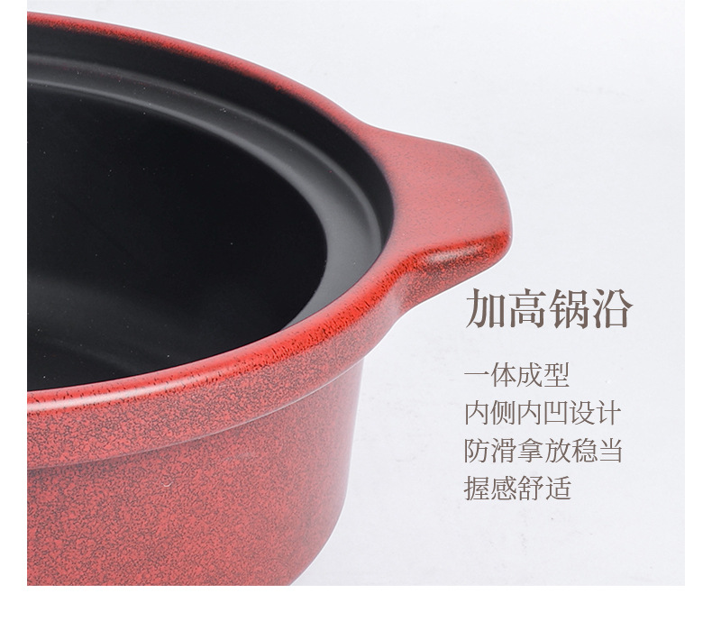 Tao Bao Wang clay Pot Stew pot household gas Chinese ceramic soup pot high-temperature resistant 煲仔饭 pot stone pot soup clay pot pic 27