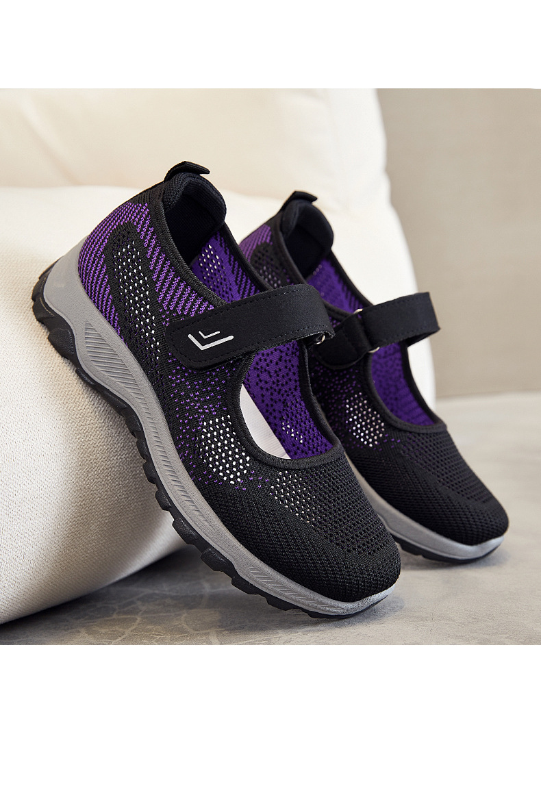 健步鞋2023春季新款外贸女鞋舒适魔术贴中老年妈妈鞋跨境鞋子女详情25