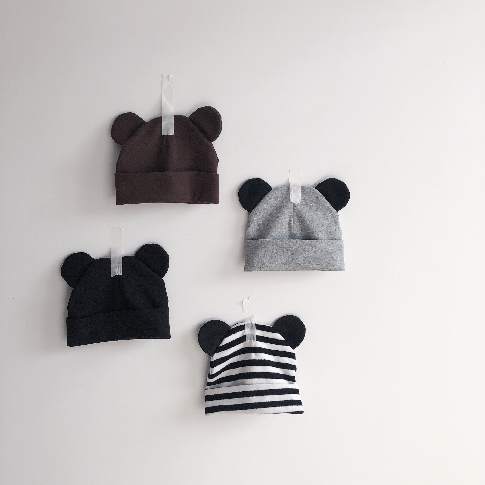 Versión coreana super moe baby hat 100 días para hombres y mujeres bebé lindo gorro de orejas grandes pic 8