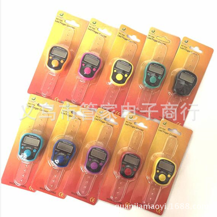 High-quality LED light ring chanting counter, manual electronic counter, LED counter wholesale pic 4