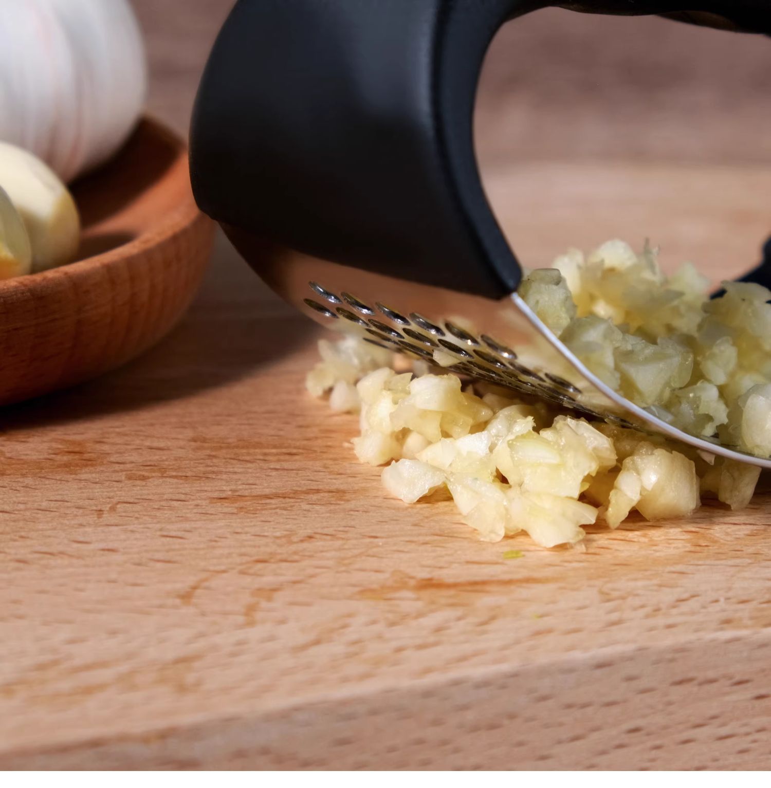 不锈钢压蒜器跨境压泥手动蒜蓉器蒜臼子家用拍蒜末蒜蓉压蒜器批发详情2