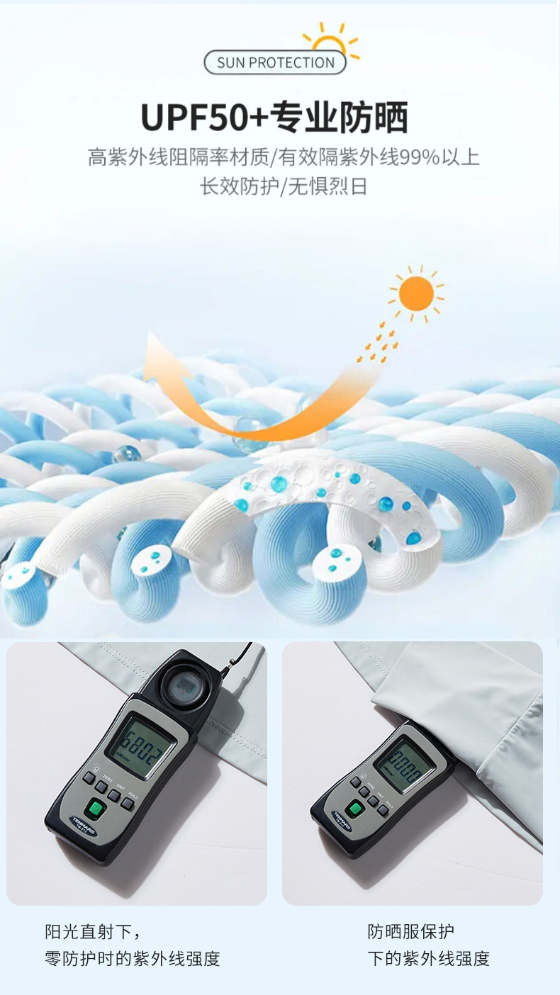 Banana and lemon Sun-protective clothing for women, detachable brim, original gauze, ice silk, cool feeling, UV protection, long-sleeved sun-protective cycling suit pic 29