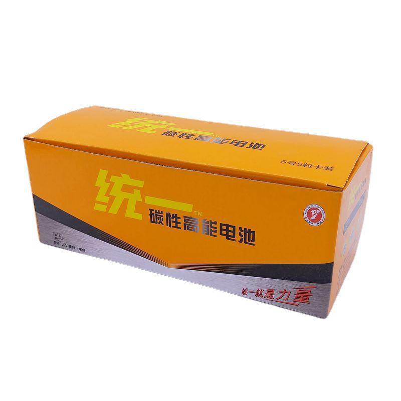 统一碳性电池5号地摊玩具电池7号遥控器替换电池高容量5粒装详情6