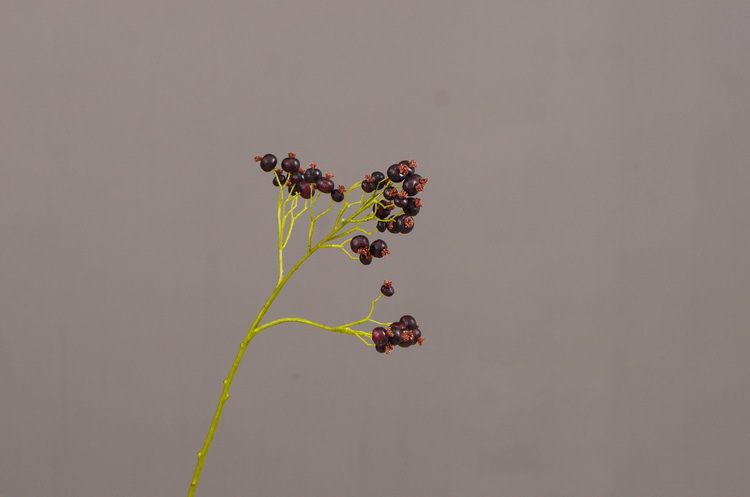 Dongli Flower Industry offers wholesale of artificial flowers for Chinese-style living room, home and dining table decoration. We provide one-piece consignment services for large branches, multi-headed artificial berries, rose fruits, small white fruits and green fruits pic 22