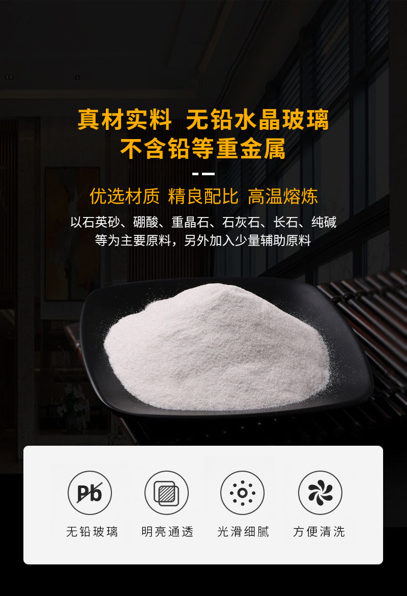 家用水晶玻璃烟灰缸小精致时尚方形烟盅轻奢客厅创意酒店高档烟缸详情6
