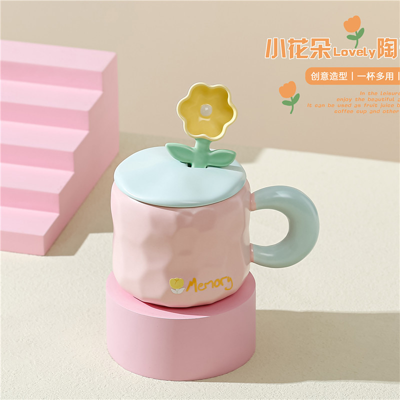 ins高颜值马克杯跨境陶瓷杯创意礼品水杯情侣咖啡杯家用牛奶杯详情9