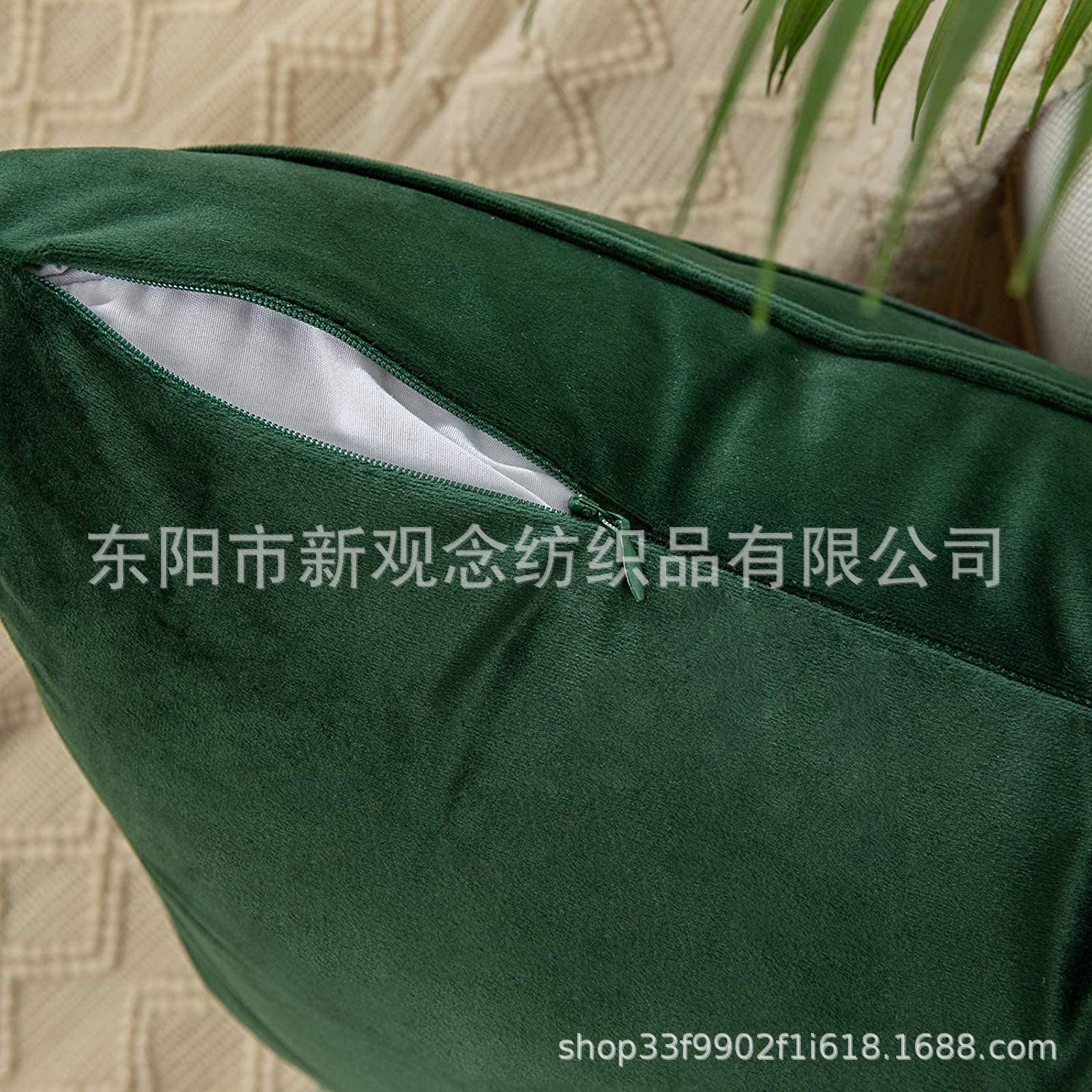 Wholesale factory direct sales of new Dutch velvet waist pillow, velvet throw pillow, light luxury pressure rope, creative throw pillow cover and cushion pic 29