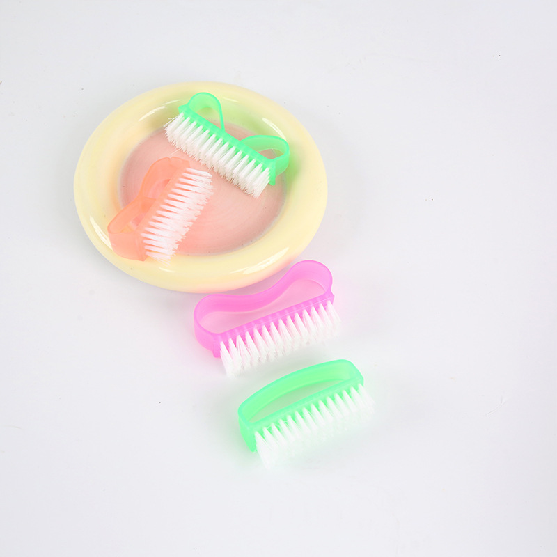 4PC card-absorbing shoe brush, clothing brush, multi-functional cleaning brush, household durable plastic brush pic 5