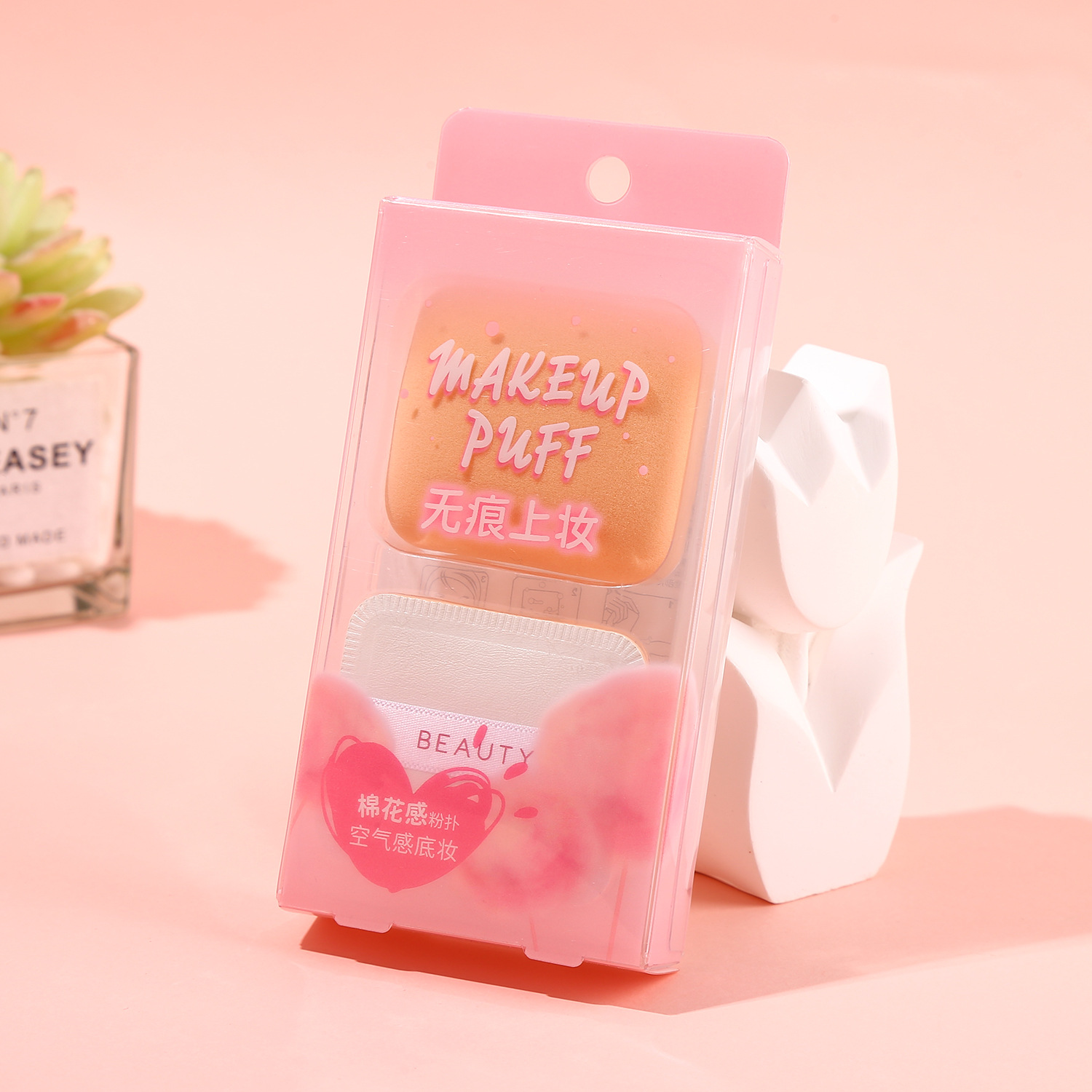 棉花糖粉扑超软不吃粉化妆海绵干湿两用气垫粉饼粉底液专用美妆蛋详情2