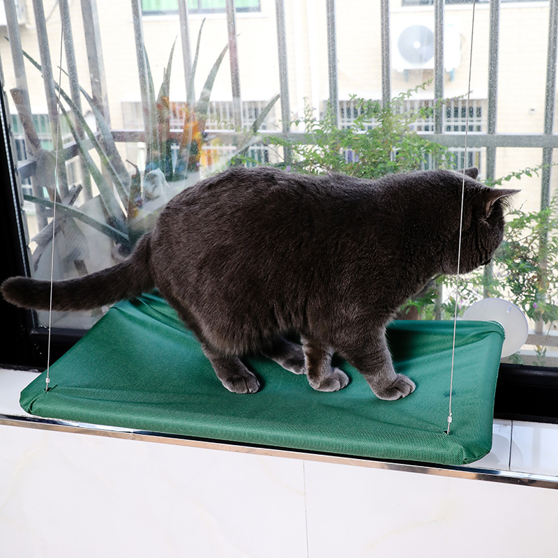 Cat hammock hanging bed suction cup type cat bed, all-season suitable cat hammock pic 3