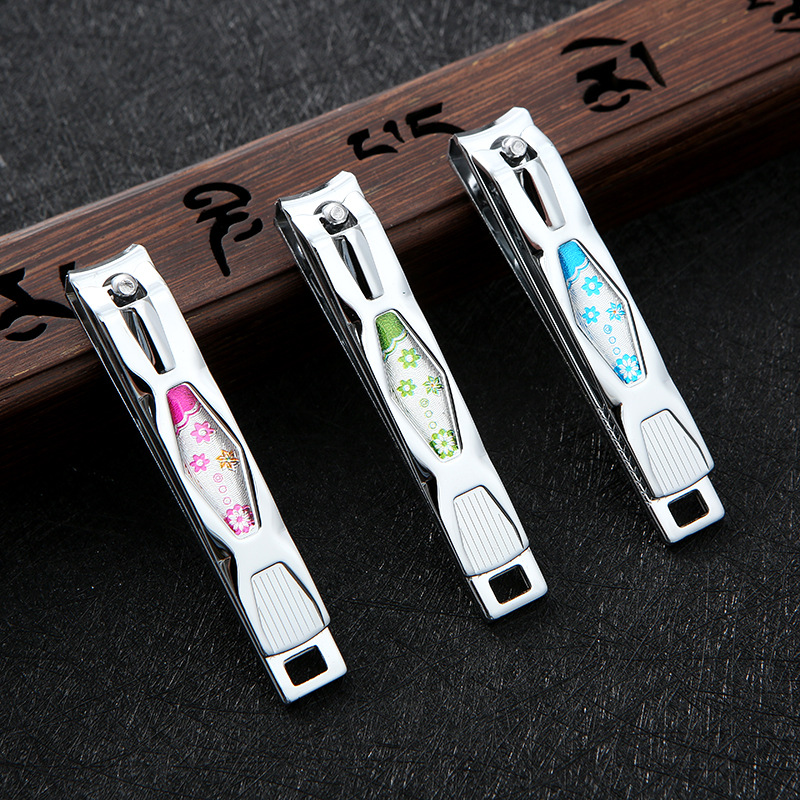 Qiangren T6220E flat-mouthed nail clippers, simple and fashionable nail clippers, nail trimmers, nail trimming knives wholesale pic 13