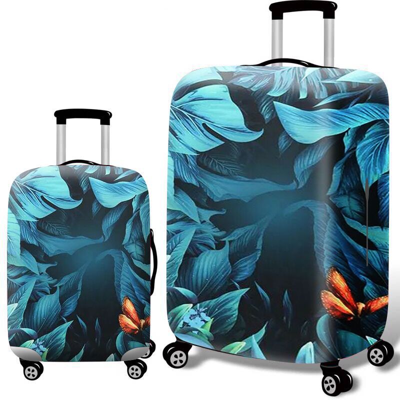 Factory direct sales of thickened and wear-resistant suitcase covers, strong printed elastic and wear-resistant luggage covers, one-piece consignment pic 2