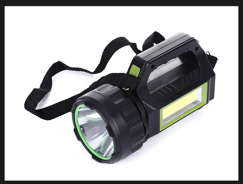 户外野营探照灯厂家供应 远射LED手电筒长续航户外照明电筒详情9