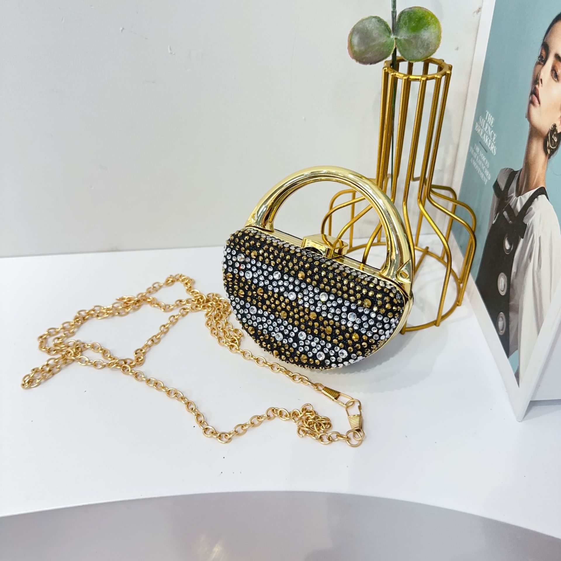 迷你包口红包女2025新款跨境外贸镶钻斜挎小包装饰包儿童包女包包详情20