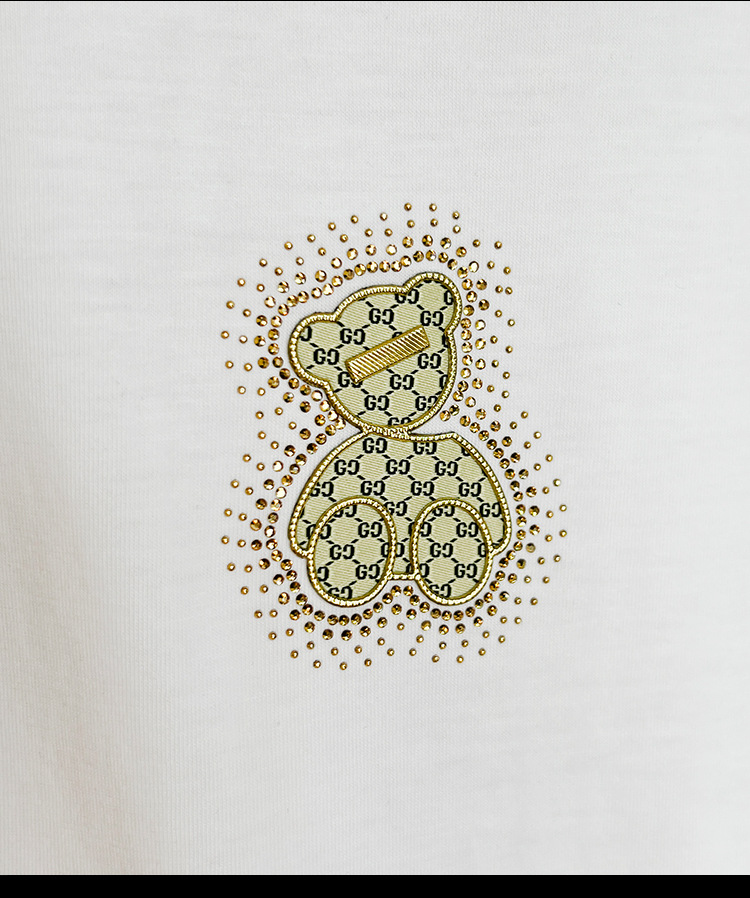 欧洲站 夏季2023新款短袖t恤高级感男士简约圆领休闲半袖体恤男装详情15