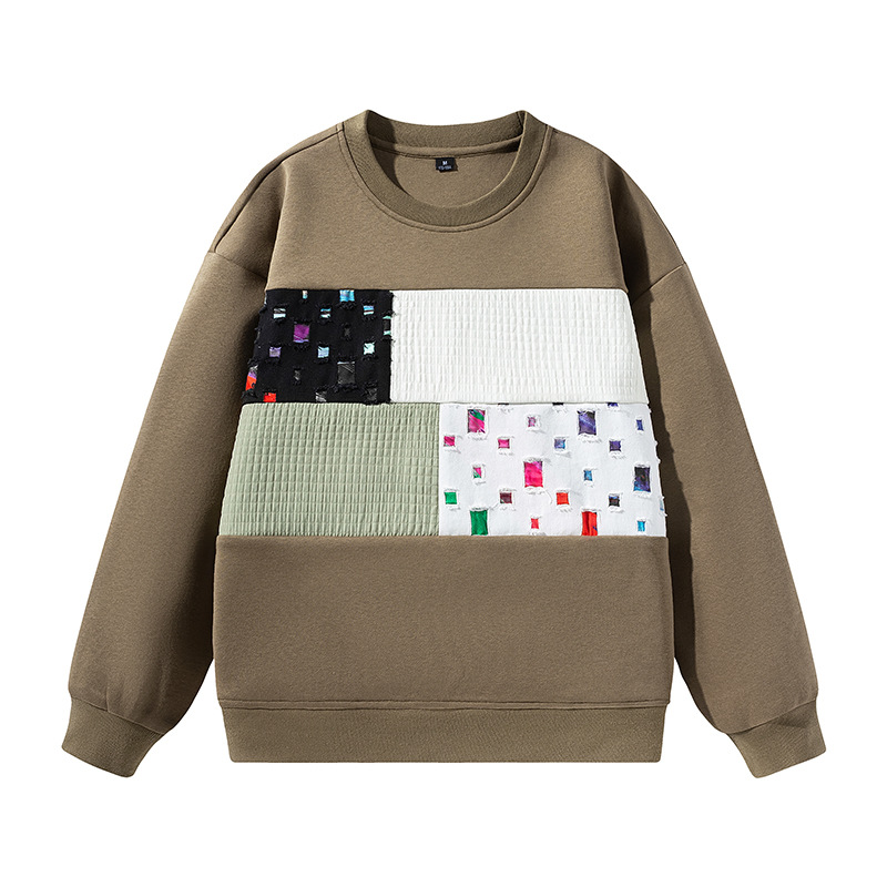 Workwear abajo chaqueta hombre 2023 nuevo otoño invierno protección contra el frío espesamiento golpear color patchwork marca de humedad pato blanco abajo ropa de invierno pic 9