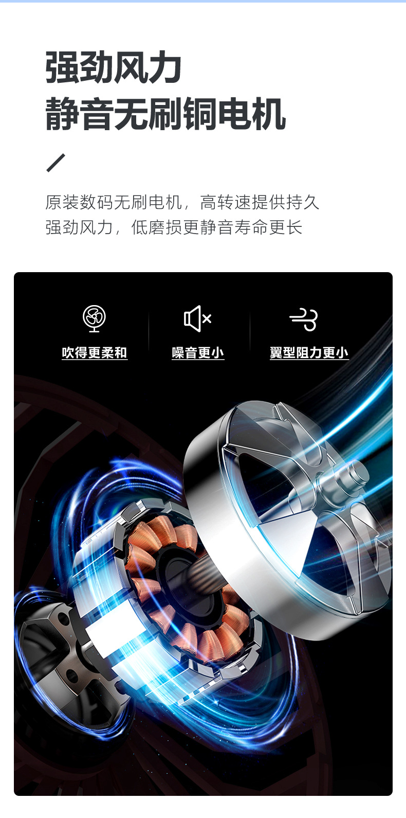 usb充电款小风扇挂壁台式小型迷你手持电风扇家用宿舍桌面风扇详情12
