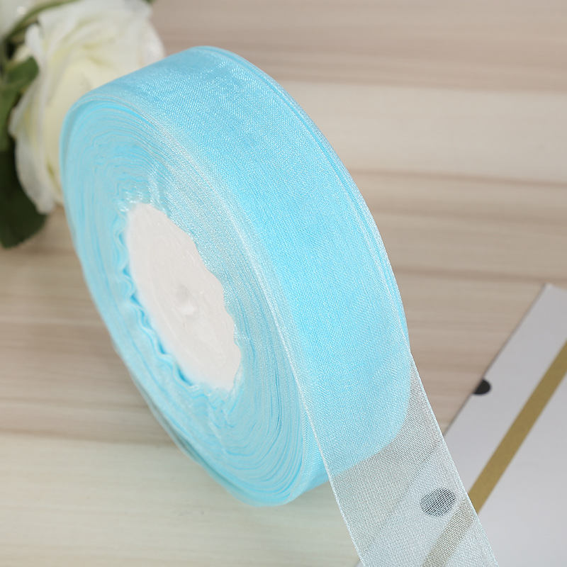 2.5cm ribbon DIY gift packaging tape, edge tape, red ribbon, silk ribbon, satin ribbon, wedding colorful ribbon pic 9
