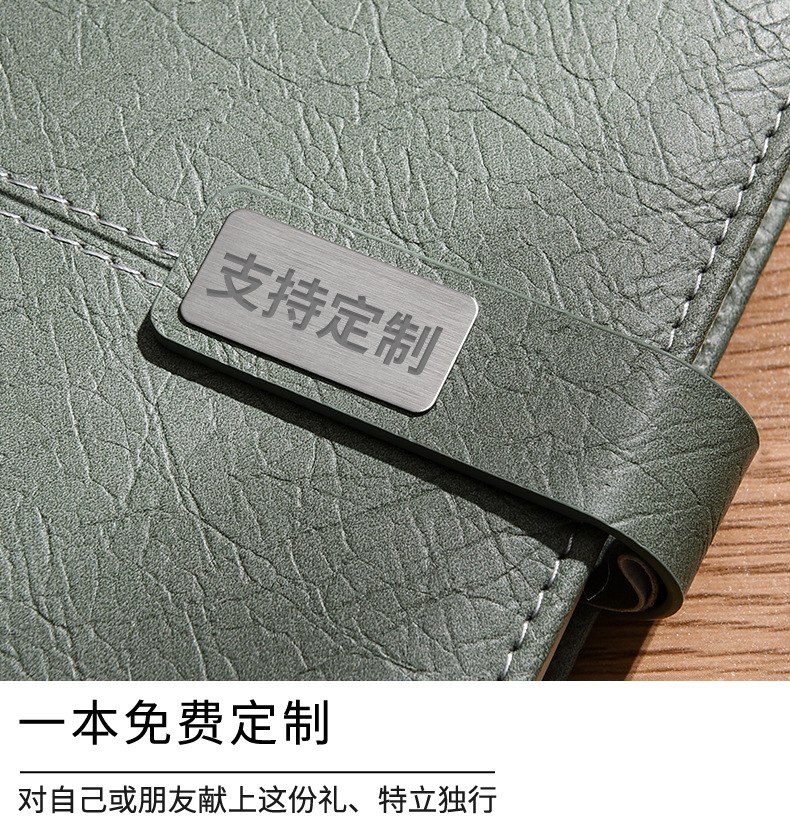 Customized A5 business notebook gift box set, high-end office notebook with high appearance level, as a gift for corporate year-end parties pic 7