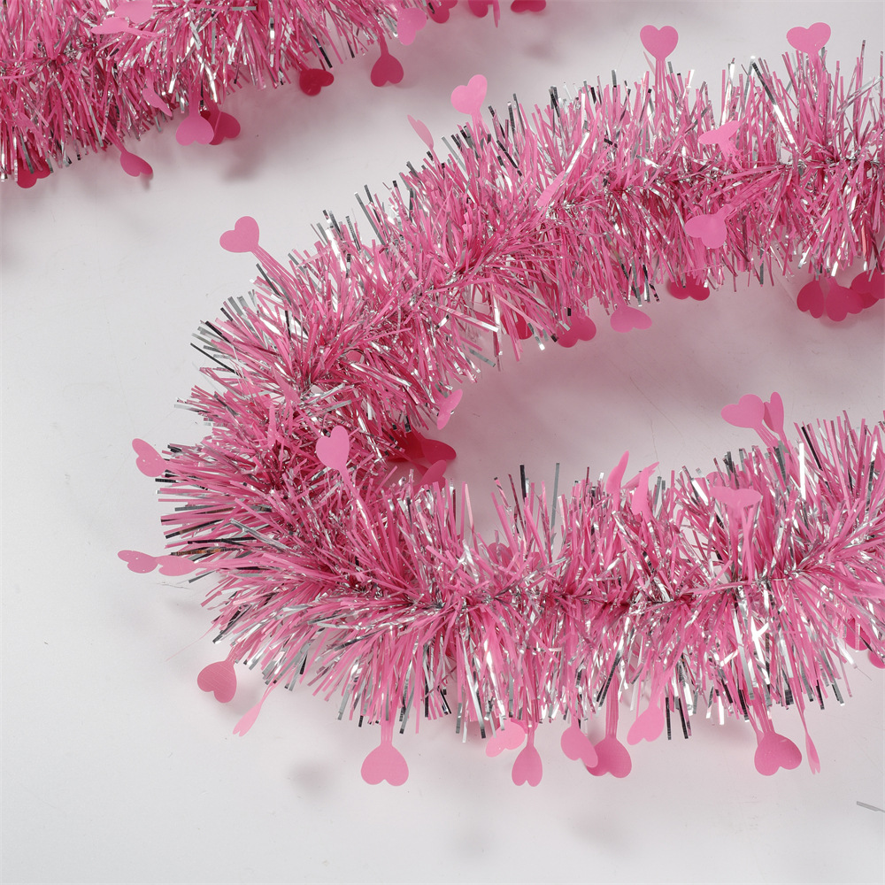 Christmas wool strips, heart-shaped sequins, colorful decals, ribbons, ribbons, birthday parties, wedding and festival decorations, wholesale of rubia cordifolia pic 10