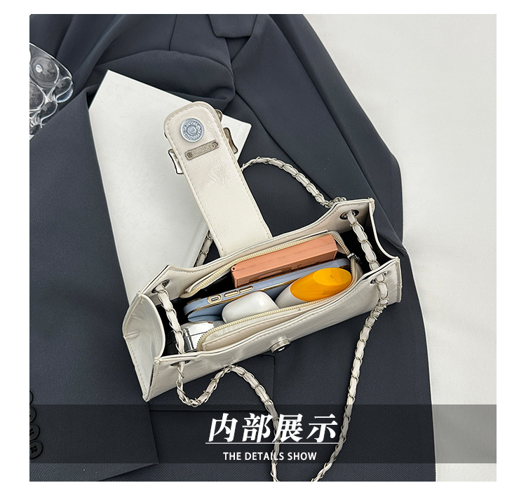 小众ins时尚腋下单肩斜跨包包女2024新款秋季简约蝴蝶结小包高级详情3