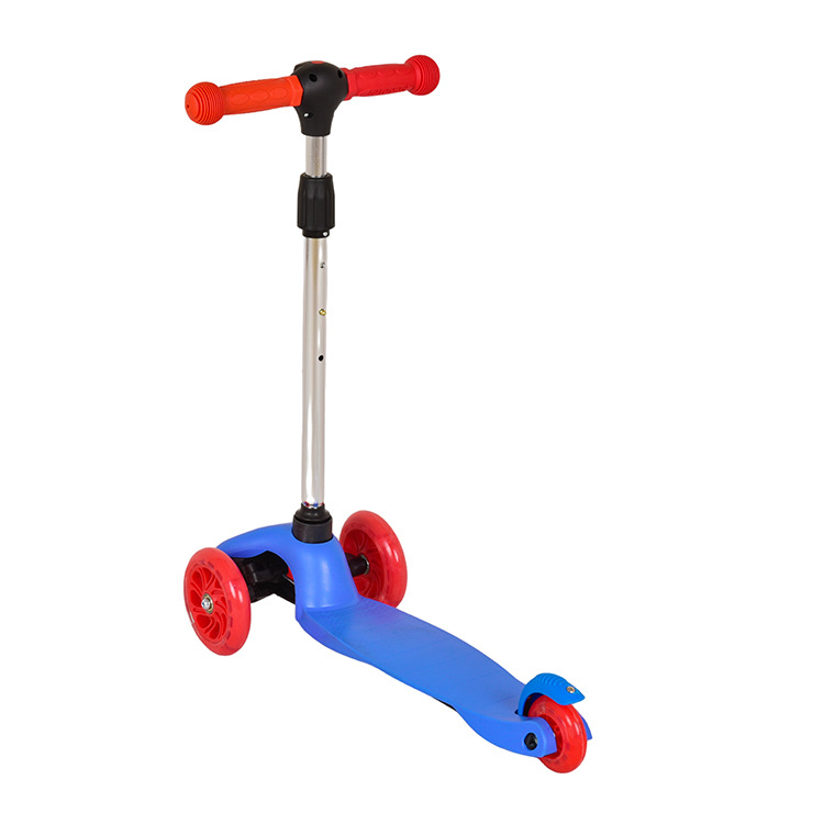 2024新款小米糕可折叠可升降带LED灯三档调节灯光调节高度滑板车详情9