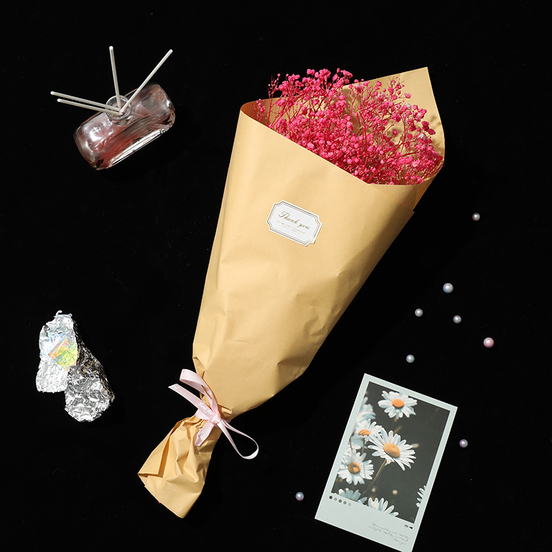 满天星干花花束三八节礼物情人节花束七夕礼物地摊花束精美礼品详情10