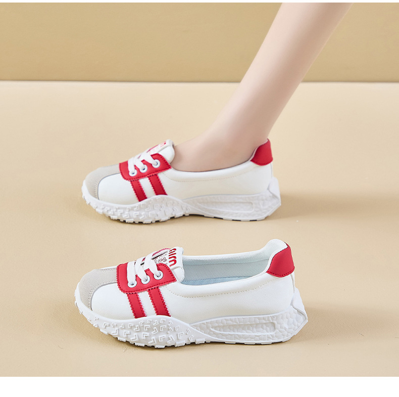 ins韩版阿甘鞋女潮2024秋季新款厚底增高学生运动跑步休闲HQ6602详情18