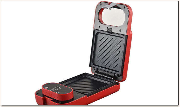 电三明治四合一全自动早餐数显不锈钢多功能智能三明治早餐机详情6