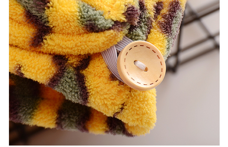 批发珊瑚绒豹纹干发帽速干帽强吸水加厚双层速干毛巾浴帽包头巾详情25