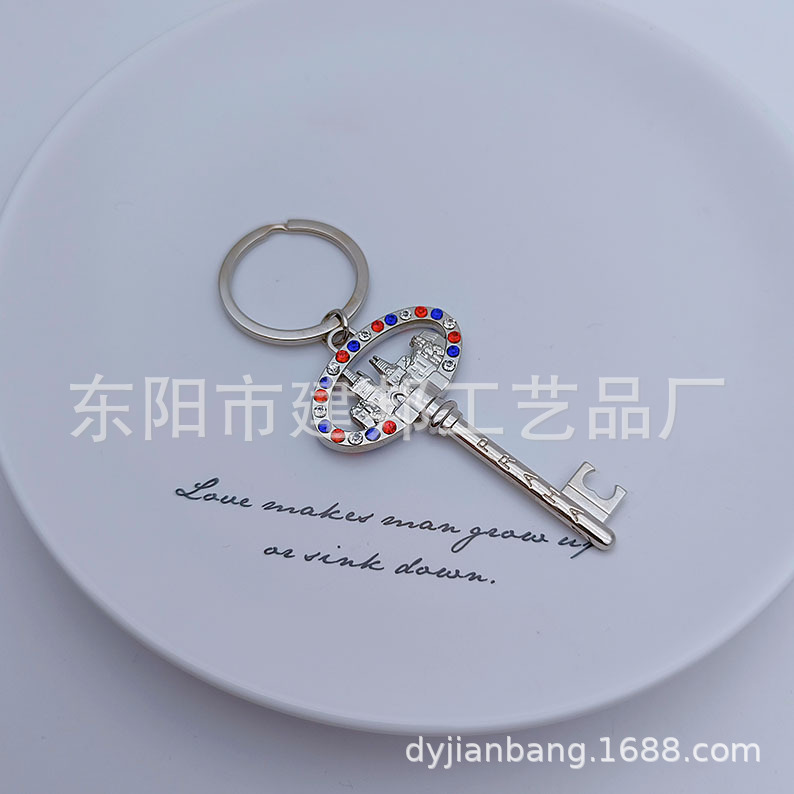 金属旅游纪念品美国旧金山纽约自由女神像复古便携式锌合金开瓶器详情18
