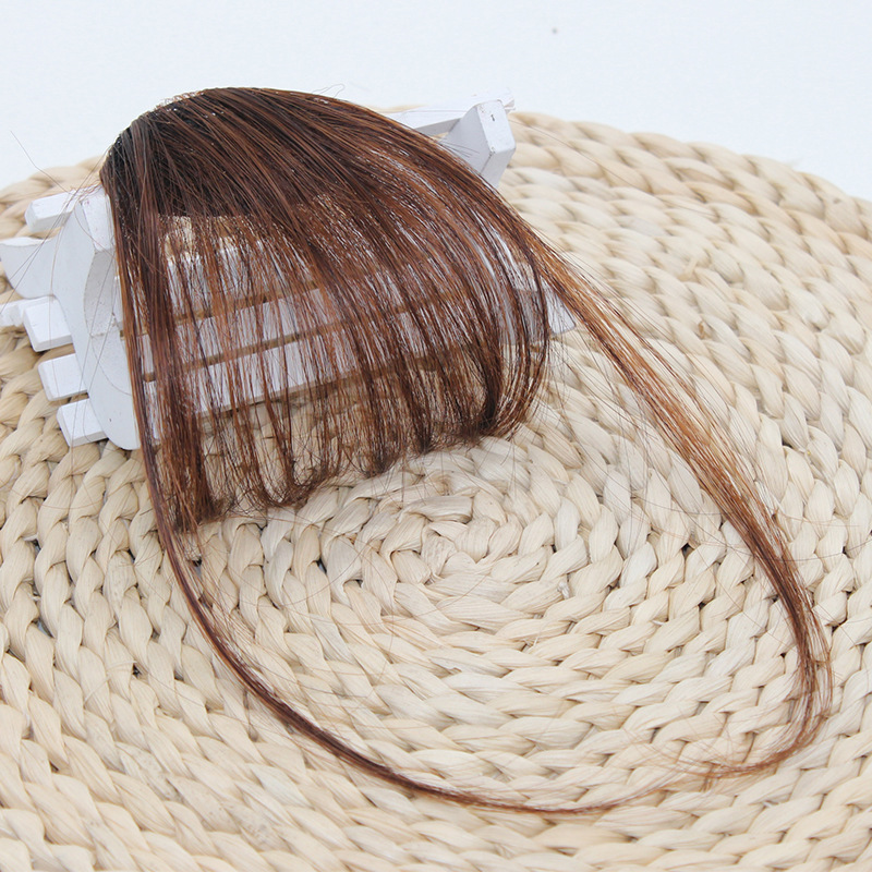 Mini bangs, air bangs, fake bangs, realistic bangs for women, thin bangs wigs pic 3