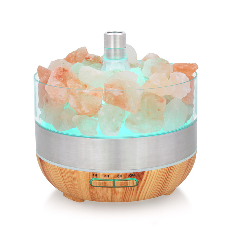 Salt stone essential oil diffuser, small electrical appliance, desktop indoor automatic spray humidification diffuser, hotel cross-border wholesale pic 12